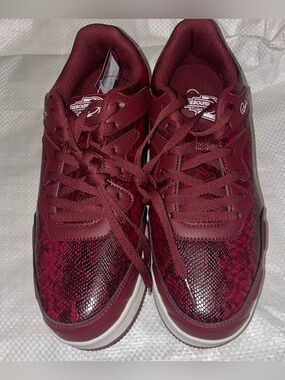 PATRICK EWING ATHLETICS REBOUND RUNNER 1RMSN06-117 Maroon/Burgundy Men’s 10 NWT